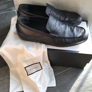 Men's Black Gucci Loafers